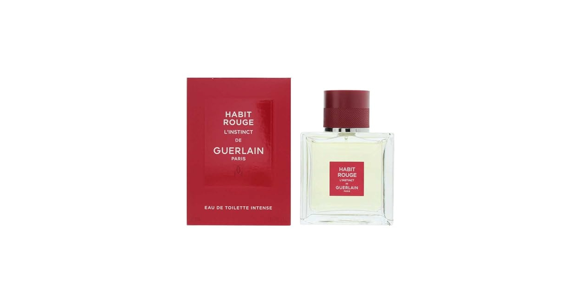 Guerlain Habit Rouge 100ml スプレー Amazon.com : Guerlain Habit Rouge For Men Eau De Parfum